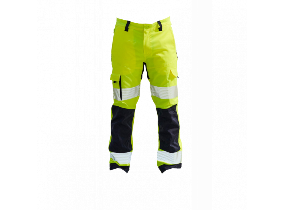 Pantalon HV LEON Jaune/Marine 1