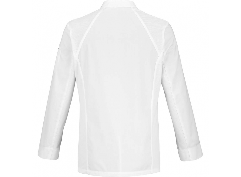 Veste de cuisine respirante ML BASIL2 Blanc 3