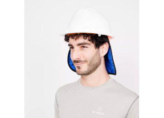 Sous-casque rafraîchissant avec protection nuque