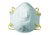 Demi-masque FFP1 jetable (Unité)