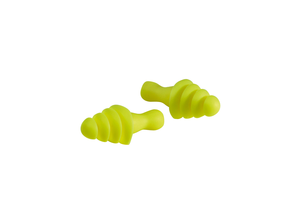 Bouchons anti-bruit jaunes cordés 30dB 1