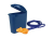 Bouchons anti-bruit corde bleu (boite de 50 paires)
