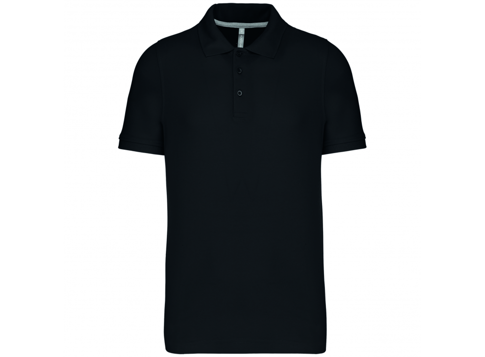 Polo MC homme noir 1
