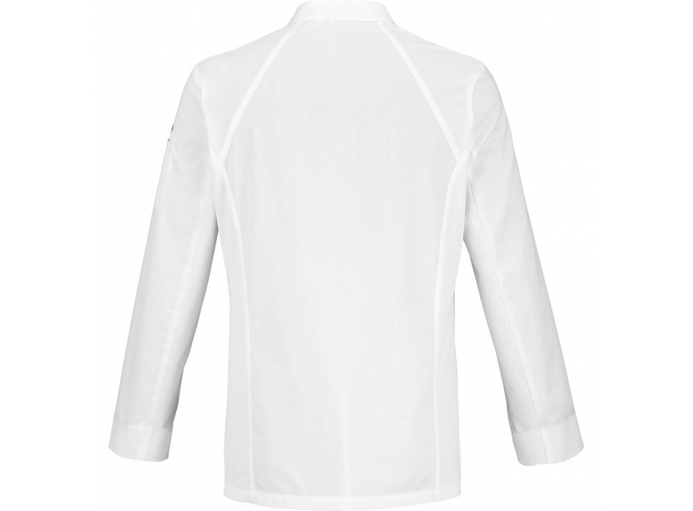 Veste de cuisine respirante ML BASIL2 Blanc 3