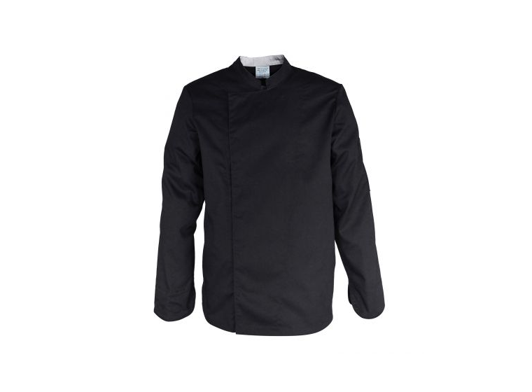 VESTE DE CUISINE ML NOIR 1