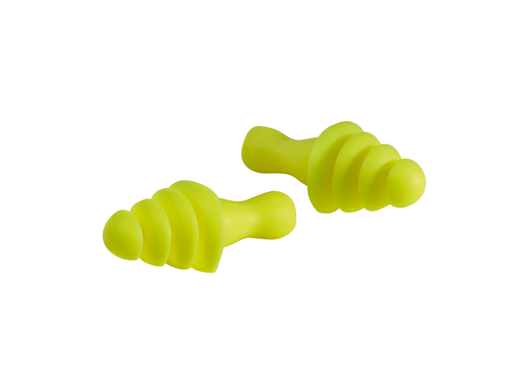 Bouchons anti-bruit jaunes cordés 30dB 1