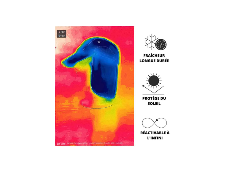 Casquette rafraîchissante saharienne 3