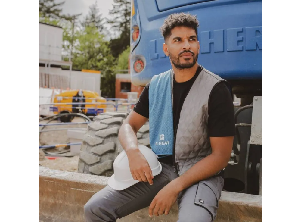 Gilet rafraîchissant gris 2