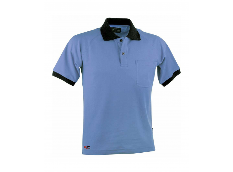 Polo confort homme Bleu royal 1