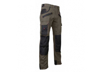 PANTALON MULTI-POCHES+PG TOURBE