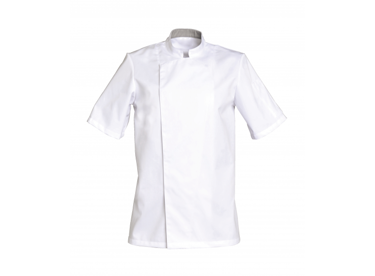 Veste de cuisine MC blanc 1