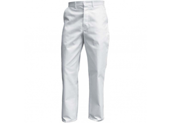 Pantalon 100% coton blanc