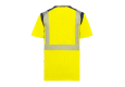 Tee-shirt HV ATHENA Jaune/Marine 2