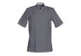 VESTE DE CUISINE MC GRIS 1