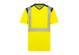 Tee-shirt HV ATHENA Jaune/Marine 1