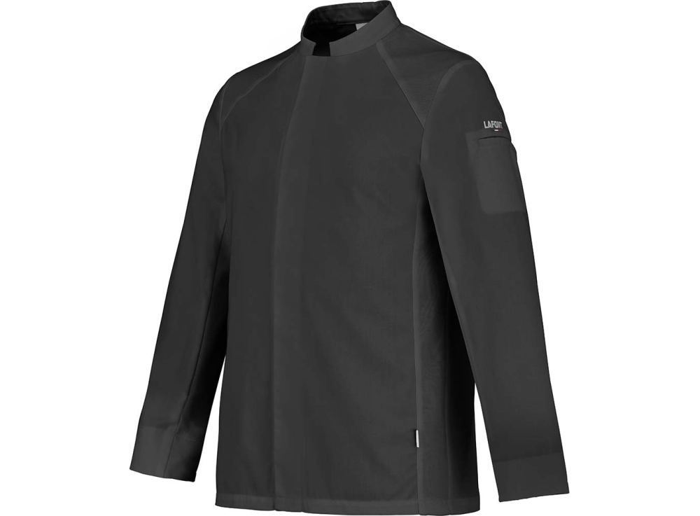Veste de cuisine respirante ML BASIL2 Noir 2