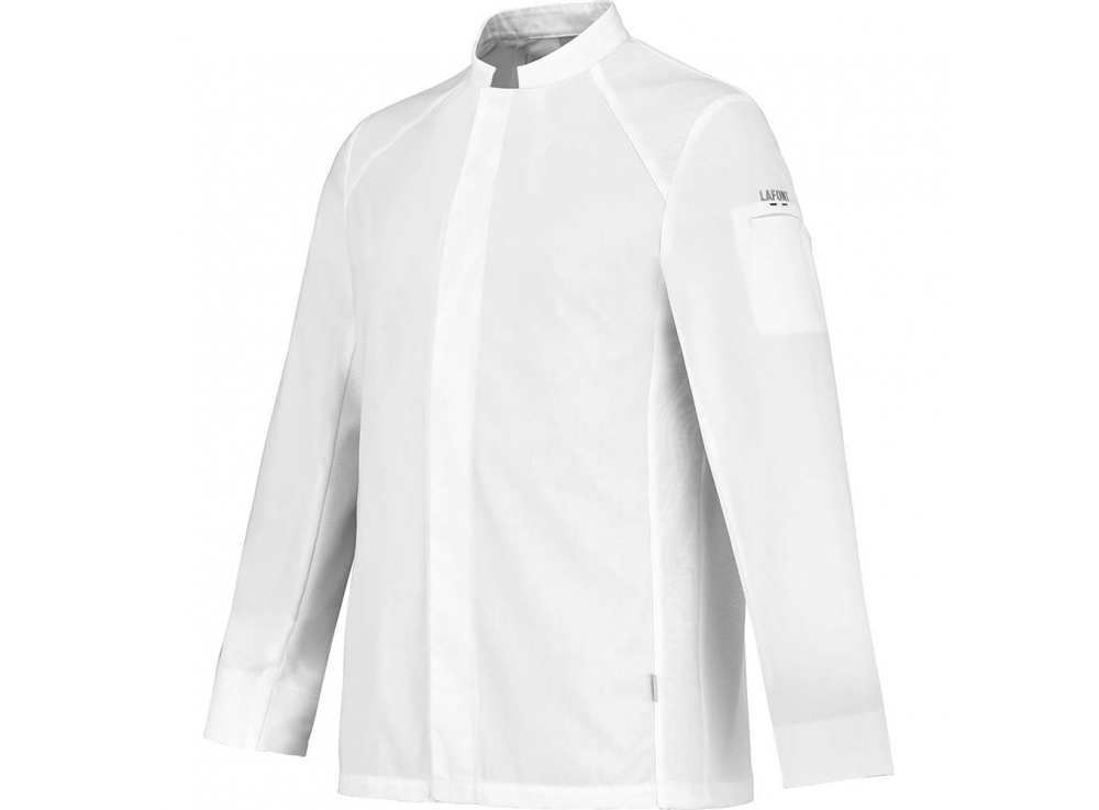 Veste de cuisine respirante ML BASIL2 Blanc 2