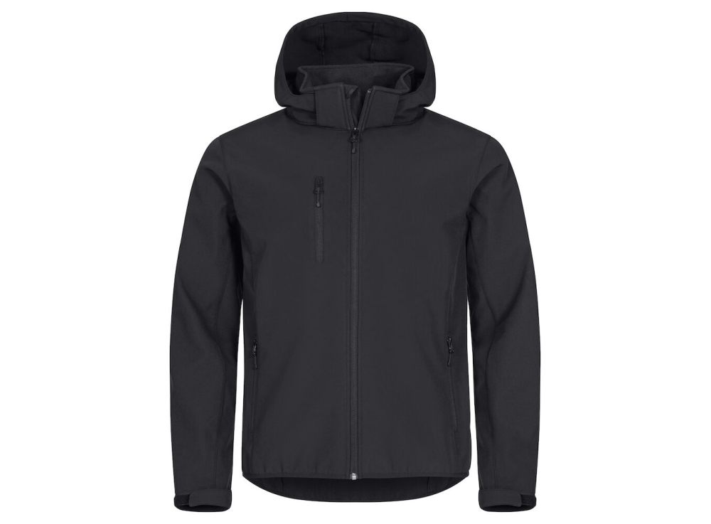 Veste softshell à capuche 3 couches 1