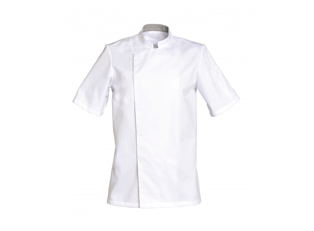 Veste de cuisine MC blanc 1