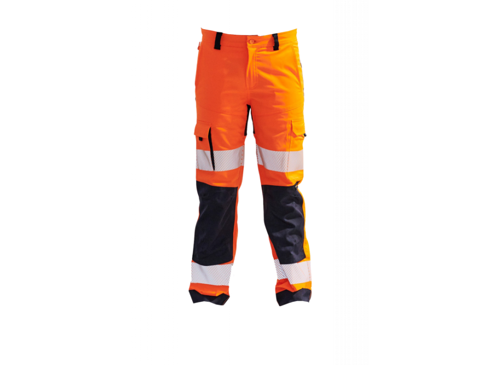 Pantalon HV LEON Orange/Marine 1