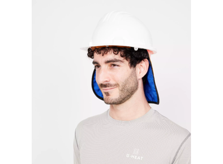 Sous-casque rafraîchissant avec protection nuque 1