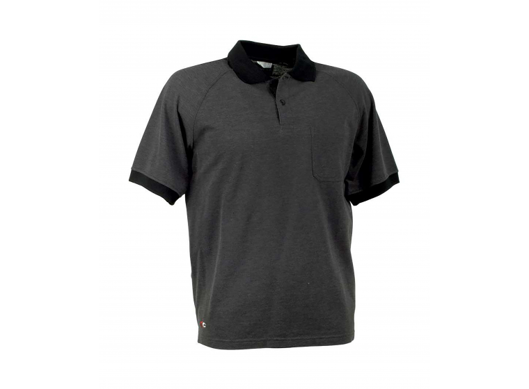 Polo homme confort Anthracite 1