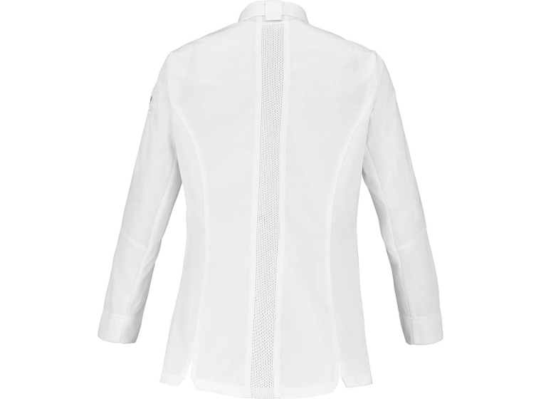 Veste de cuisine femme respirante ML NUTMEG2 Blanc 3
