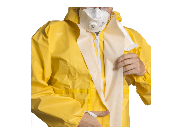 Combinaison jetable jaune COVERCHEM 2