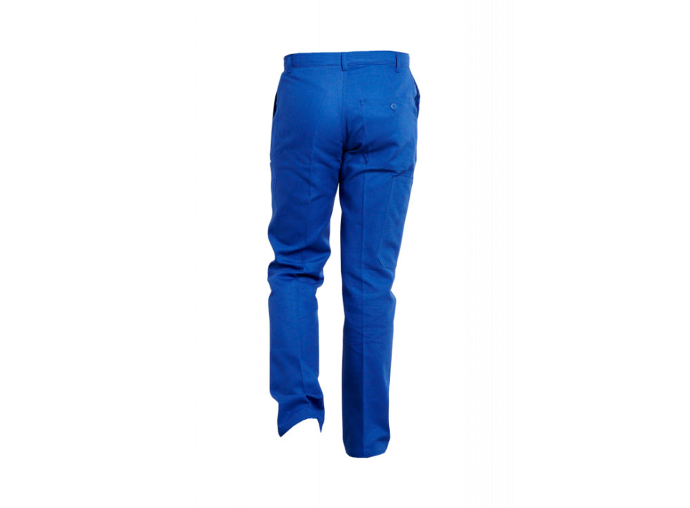 Pantalon 100% coton bleu 2