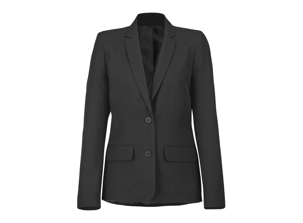 Veste deux boutons femme SYRAH Noir 1