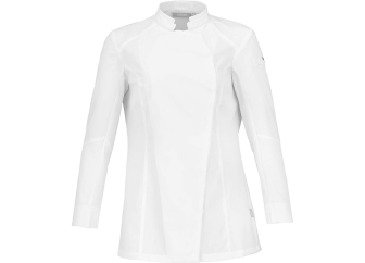 Veste de cuisine femme respirante ML NUTMEG2 Blanc