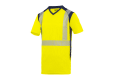 Tee-shirt HV ATHENA Jaune/Marine 3