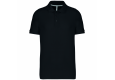 Polo MC homme noir 1